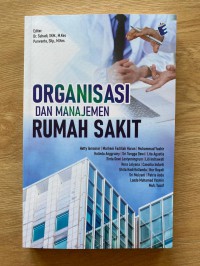 Image of Organisasi dan Manajemen Rumah Sakit