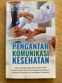 Image of Pengantar komunikasi Kesehatan